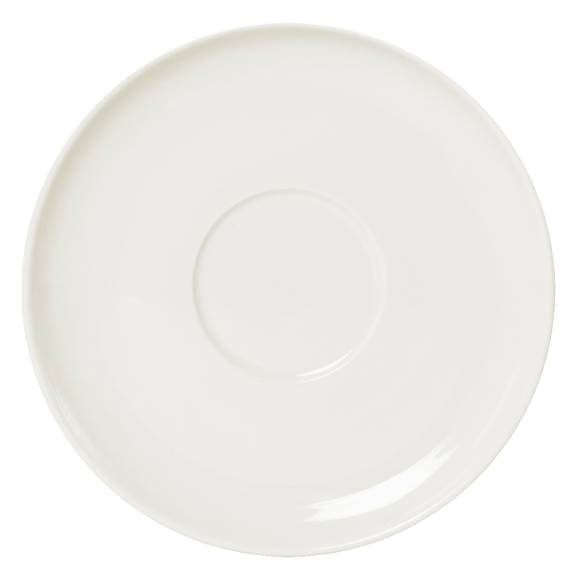 Блюдце к чайной чашке 16см, фарфор NOBLE Fine Plus 095309A Блюдце к чайной чашке 16см, фарфор NOBLE Fine Plus 095309A