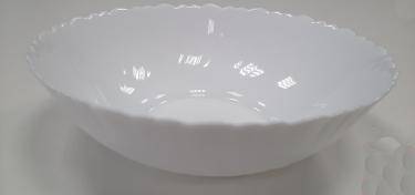 Тарелка глубокая 850мл Norma Romantic опаловое стекло Тарелка глубокая 850мл Norma Romantic опаловое стекло