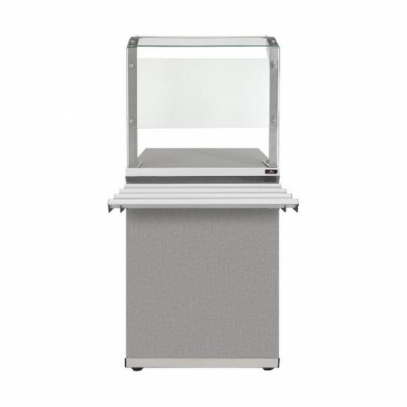 Прилавок нейтральный с верхней полкой Luxstahl ПНП (С)-600 Прилавок нейтральный с верхней полкой Luxstahl ПНП (С)-600