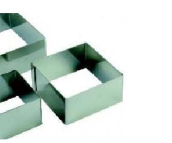 Форма кондитерская "Квадрат" 100х100мм MGSteel CRSQ3 Форма кондитерская "Квадрат" 100х100мм MGSteel CRSQ3