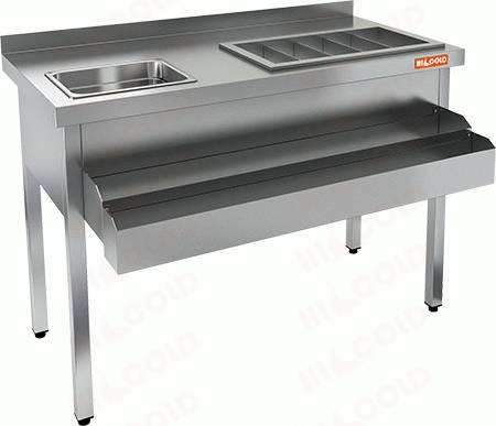 Барная станция открытая HICOLD НКС-10/7БК