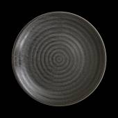 Тарелка мелкая без бортов 283 мм Corone Urbano серый 10512cem
