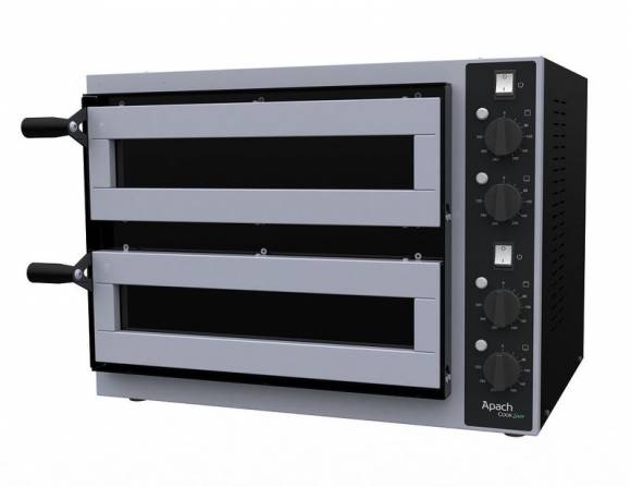Печь для пиццы 2-камерная Apach AMS2 P
