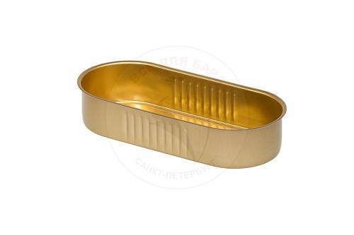 В. Банка для подачи 155х30мм овальная алюминий КНР 81200917 №19 /60/ В. Банка для подачи 155х30мм овальная алюминий КНР 81200917 №19 /60/