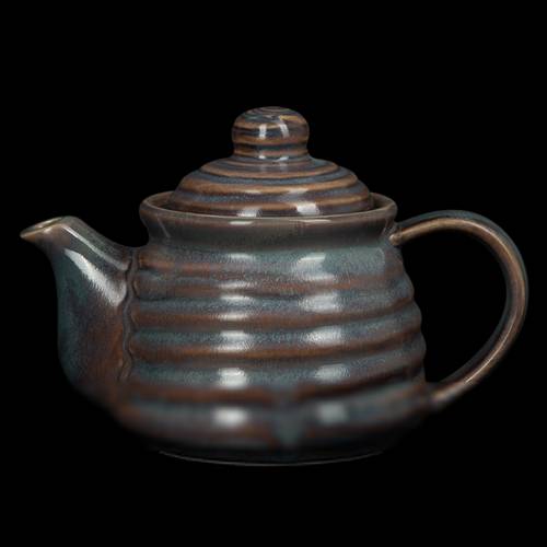 Чайник заварочный с фильтром 550 мл Corone Terra сине-коричневый 10517 Чайник заварочный с фильтром 550 мл Corone Terra сине-коричневый 10517