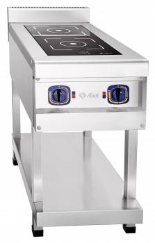 Плита индукционная 2-х конфорочная КИП-2П-01 нерж. серия 900