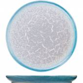 Тарелка «Нептун»; фарфор; D=279мм; бирюз., белый 03012839 A24183W655 /1/12/ Тарелка «Нептун»; фарфор; D=279мм; бирюз., белый 03012839 A24183W655 /1/12/