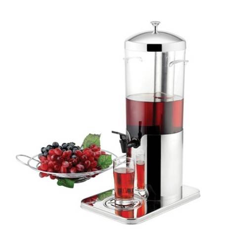 Диспенсер для сока; сталь нерж., поликарбонат; 5л Sunnex X23588