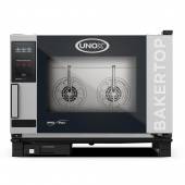Пароконвектомат Unox (BakerTop MIND.maps)  XEBC-04EU-E1LM 4 уровн. 600х400 петли справа