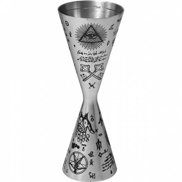 Джиггер нерж. 60/90 мл, D=45,H=145мм Афродита Lumian L0389 Джиггер нерж. 60/90 мл, D=45,H=145мм Афродита Lumian L0389