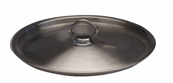 Крышка нерж. 180мм (Luxstahl) кт1374