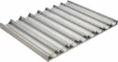 Противень 600х800мм алюминиевый 8 волновой для багетов Противень 600х800мм алюминиевый 8 волновой для багетов