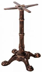 Подстолье металлическое 1083EM чугунное литье цвет бронза/2/