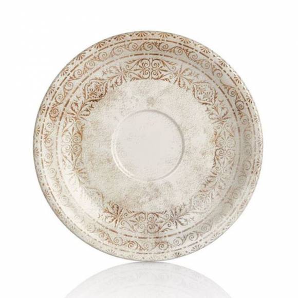 Блюдце чайное 15 см,фарфор Antico By Bone AN-ZT-01-CT /24/ Блюдце чайное 15 см,фарфор Antico By Bone AN-ZT-01-CT /24/