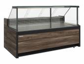 Витрина холодильная Полюс GC111 SM 3,75-1 (1008 (Темный дуб)) без боковин Витрина холодильная Полюс GC111 SM 3,75-1 (1008 (Темный дуб)) без боковин