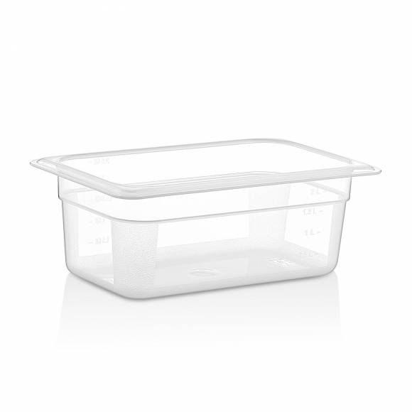 Гастроемкость GN1/4-100 2 л. п/п прозрачная GP 76770 Гастроемкость GN1/4-100 2 л. п/п прозрачная GP 76770