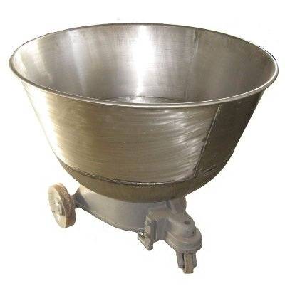 Дежа к ТММ-140 из нерж. стали 27кг с тележкой