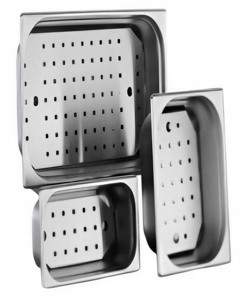 Сливная вставка к GN 1/1 (дренаж), нерж. Gastromix Сливная вставка к GN 1/1 (дренаж), нерж. Gastromix