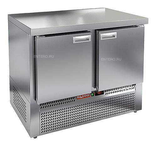 Стол холодильный Hicold SNE 11/TN O 2 двери (агрегат внизу)