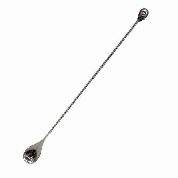 Ложка барная "Череп", 43 см, черный цвет, P.L.- Barbossa BRSN0030-GMP Ложка барная "Череп", 43 см, черный цвет, P.L.- Barbossa BRSN0030-GMP