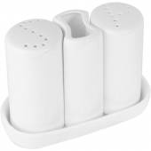 Набор для специй 3 предметаH=90 B=55мм «Кунстверк» A2428 /1/48/ Набор для специй 3 предметаH=90 B=55мм «Кунстверк» A2428 /1/48/