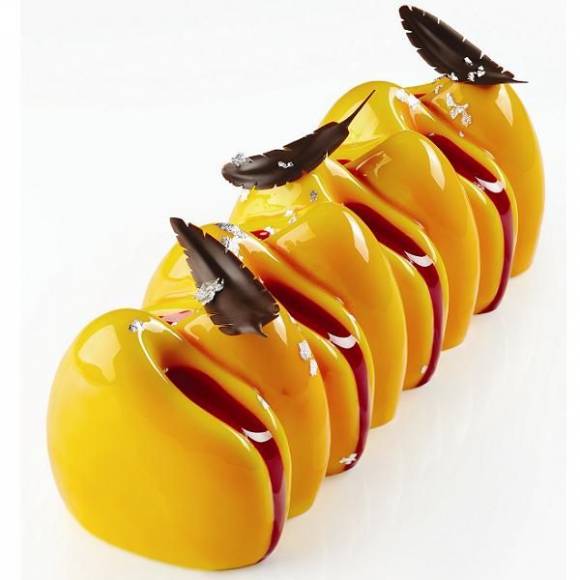 Форма для мороженого/суфле 3D "Каньон" 250х85мм h80мм (объем 1,15л), силикон Pavoni KE040S Форма для мороженого/суфле 3D "Каньон" 250х85мм h80мм (объем 1,15л), силикон Pavoni KE040S