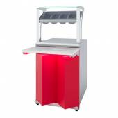 Прилавок для приборов и подносов Origami Luxstahl ПП (С)-600 Premium Прилавок для приборов и подносов Origami Luxstahl ПП (С)-600 Premium