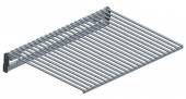 Наклонная жарочная решетка с жиросборником для мангала Vega