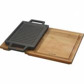 Сковорода-гриль чугун 220х150мм LAVA LV ECO HP 2215 T13 K4 47177