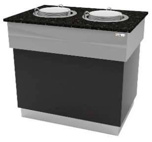 Диспенсер для 2х45 тарелок Stone Island Gastrolux тепловой ПТТ-1005/SI Диспенсер для 2х45 тарелок Stone Island Gastrolux тепловой ПТТ-1005/SI