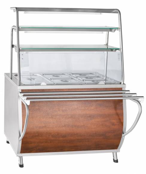 Мармит электрический Абат ЭМК-70Т Премьер кашированный