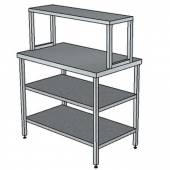 СП2ПДП стол произв.1800*800*1250 с 2-мя нижними и 1-ой верхней полками и без борта 