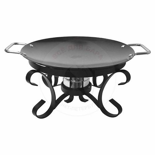 Набор для подачи Саджа (подставка + сковорода d=34см) P.L.-PROFF CUISINE 92001519 Gu-3303 PANS Набор для подачи Саджа (подставка + сковорода d=34см) P.L.-PROFF CUISINE 92001519 Gu-3303 PANS