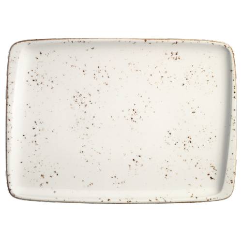 Тарелка прямоугольная 36х25см фарфор Moove Grain Bonna GRAMOV41DT b