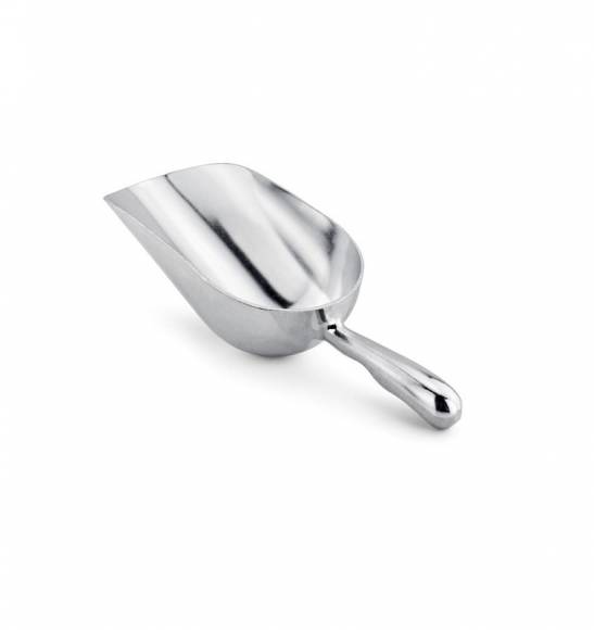 Совок для льда/сыпучих продуктов 110 мл. 190 мм. алюм. MGprof 70436