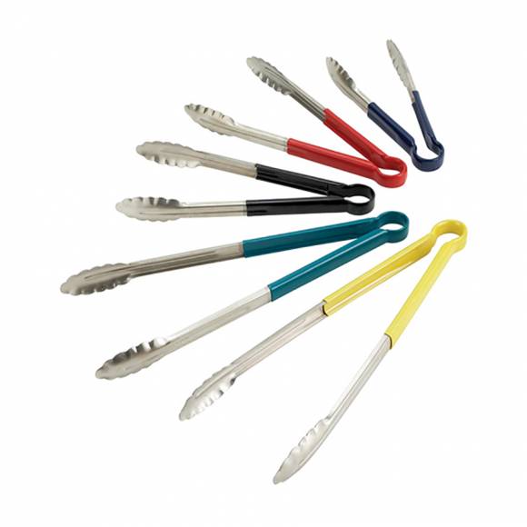 Щипцы для гриля с желтой силиконовой ручкой 30см P.L. Proff Cuisine JQ-OT115 Щипцы для гриля с желтой силиконовой ручкой 30см P.L. Proff Cuisine JQ-OT115