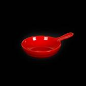 Соусник-сковорода 120мл 107мм фарфор Corone Coolore красный LQ-SK0001-R фк0815/2 Соусник-сковорода 120мл 107мм фарфор Corone Coolore красный LQ-SK0001-R фк0815/2
