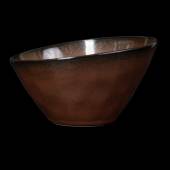 Салатник овальный 500мл 160мм Corone Carmen красный фк1815