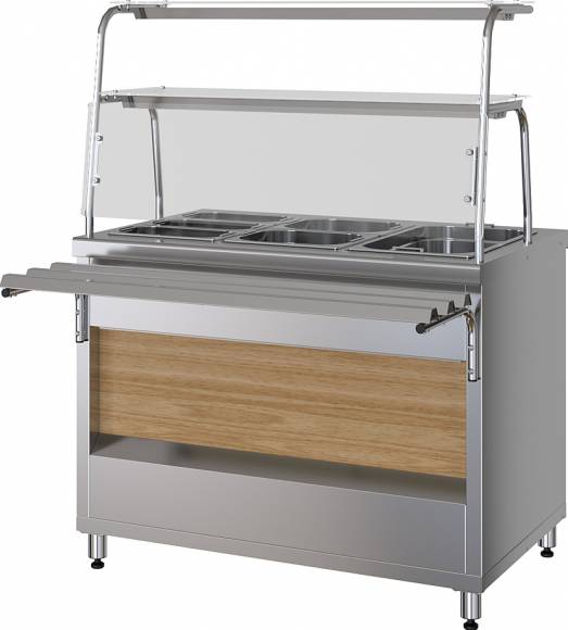 Прилавок-мармит вторых блюд МХМ ПМВЭ11 100111203