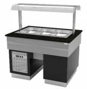 Прилавок охлажд. Stone Island Gastrolux ПО-1610/4GN/SI под 4хGN1/1-200
