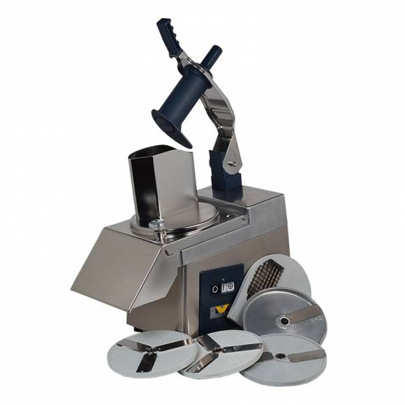 Овощерезка Vortmax SL55 SS комплект 5 дисков, синяя