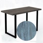 Стол прямой 1200х600х750 П-образный Бетон Пайн