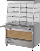 Прилавок-витрина холодильный закрытый МХМ ПВХЭ15 100115001