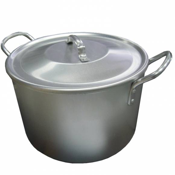 Котел алюминиевый 40л с крышкой мш012 17402 кй14 Котел алюминиевый 40л с крышкой мш012 17402 кй14