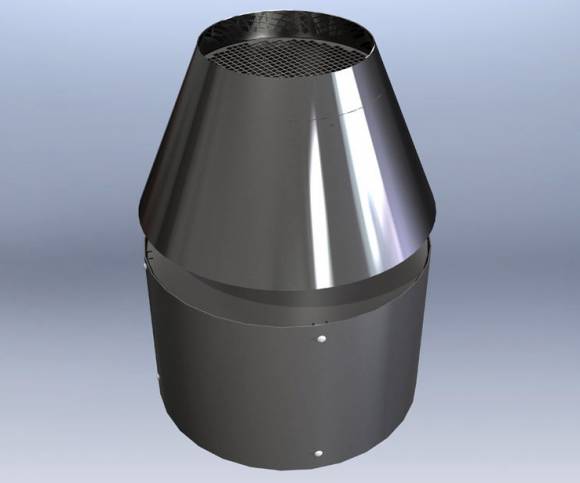 Искрогаситель лабиринтный сухой для печи-мангала VESTA Искрогаситель лабиринтный сухой для печи-мангала VESTA