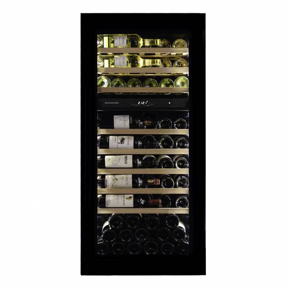 Винный шкаф Dunavox DAVG-72.185DB.TO 2 температурные зоны Винный шкаф Dunavox DAVG-72.185DB.TO 2 температурные зоны