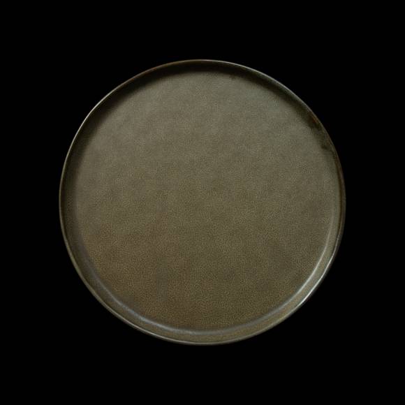 Тарелка мелкая 230мм, серо-зеленый Corone Sacramento HS169596 фк9100