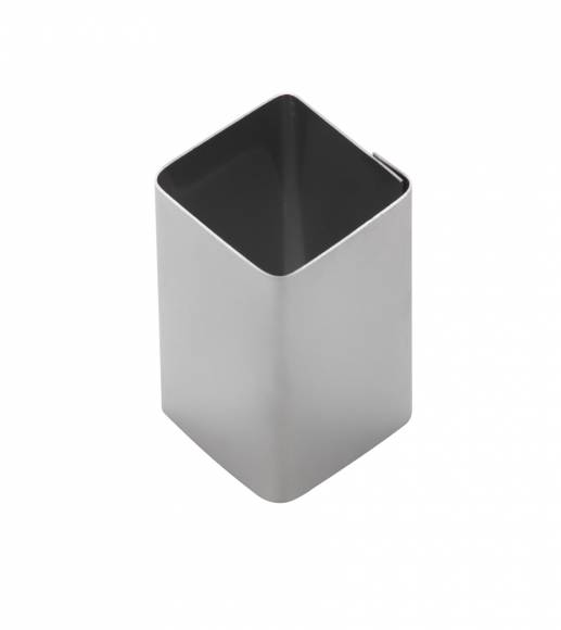 Форма для канапе Квадрат 30х30х50мм нерж. 3505