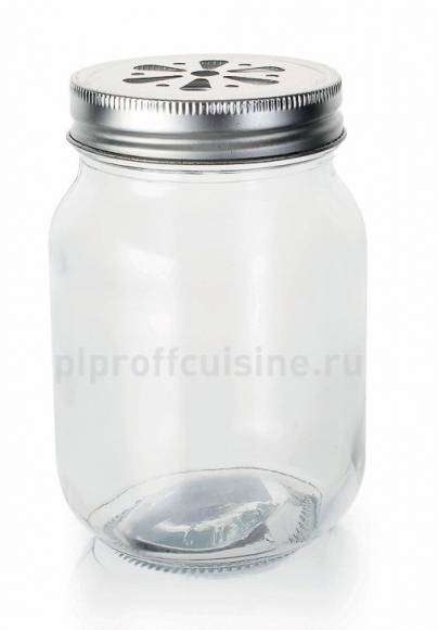 Банка с крышкой для подачи соков, коктейлей 500мл 99000139