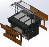 Комплект фасадов лицевой Refettorio (шведский стол островной) 500-S/S2 Комплект фасадов лицевой Refettorio (шведский стол островной) 500-S/S2
